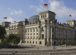 Der Reichstag in Berlin.