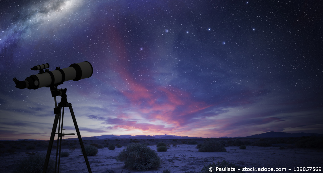 Universum erkunden: Ein Teleskop in der Wüste