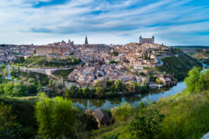 Der Wohnort Toledo in Spanien.